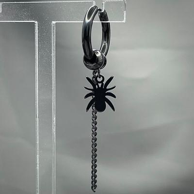 Серьги-кольца Spider BL